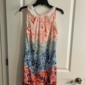 H&M Floral Dress - Red, Blue, and White